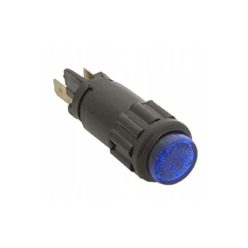 Traditional blue LED indicator lamp