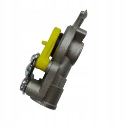 Double-circuit hard air connector without valve x