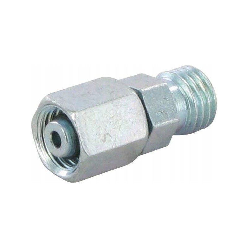 Straight connector with screws m12x1 5 6l m12x1 5 6l