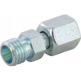 Straight connector with screws m12x1 5 6l m12x1 5 6l