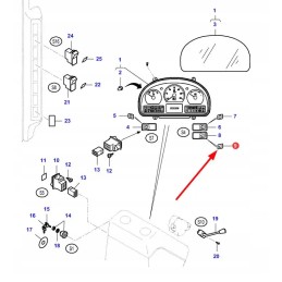 V32131700 electric switch insert