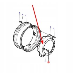 3712611m2 wheel nut m22 x 1 5