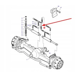 3780997m1 steering actuator cable