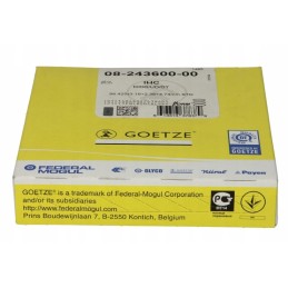 Piston ring set 08 243600 00 goetze