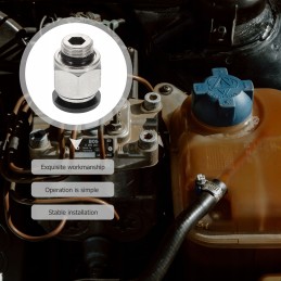 Pneumatic connection fittings push air line 5 pcs