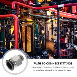 Pneumatic connection fittings push air line 5 pcs