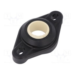 1 pcs x IGUS - EFOM-20 - Bearing: flange, Øint: 20mm, iglidur® W300, lubricant-free