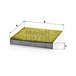 Mann smog cabin filter toyota highlander ii