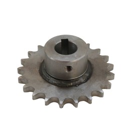 Chain drive wheel with 21 5 8 hardened