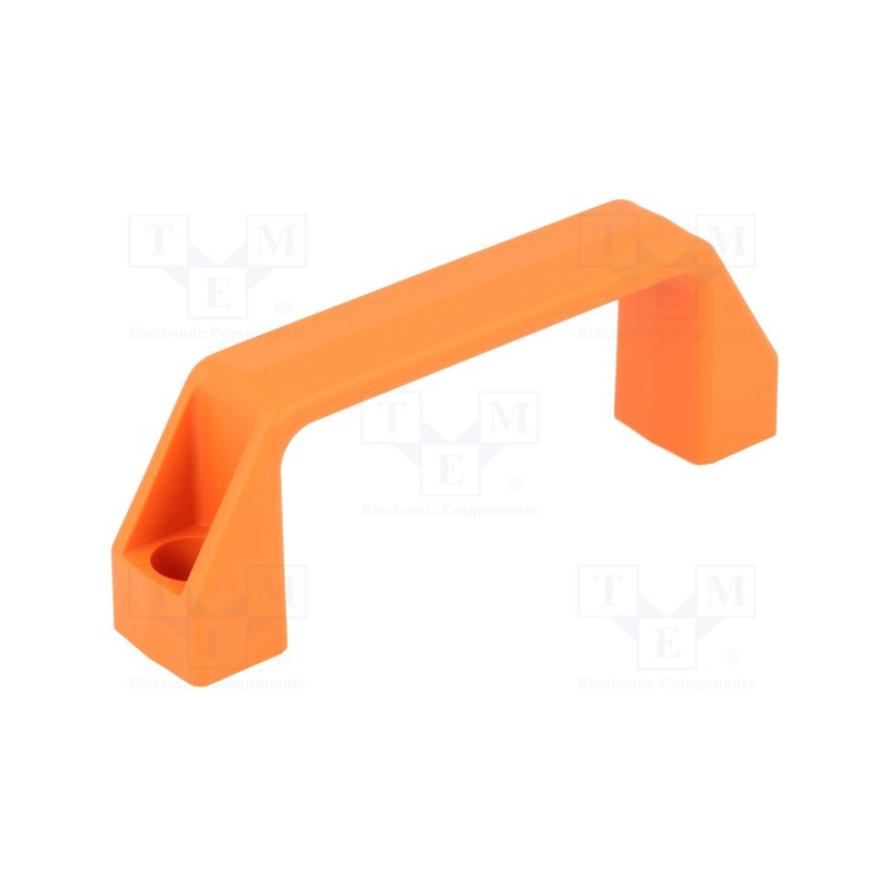 1 pcs x ELESA+GANTER - 37202 - Handle, technopolymer PA, orange, H: 50mm, L: 196mm, W: 28mm