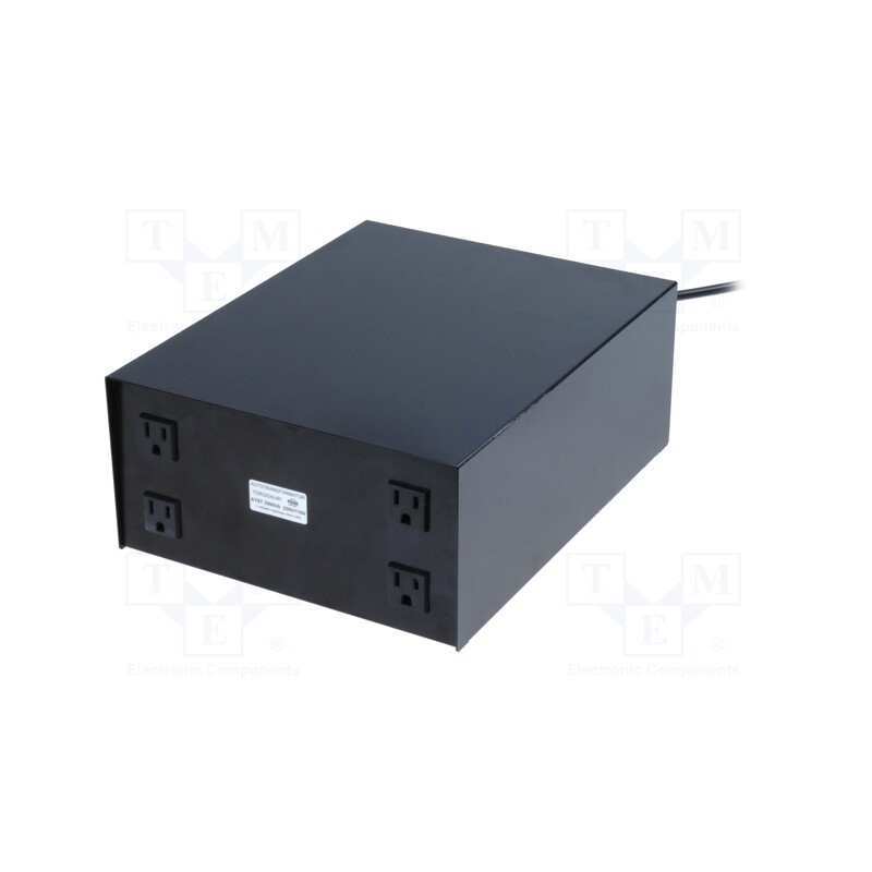 1 pcs x INDEL - ATST3500-230V/115V-002 - Autotransformer, 230VAC, Power: 3.5kVA, Usec.1: 115V