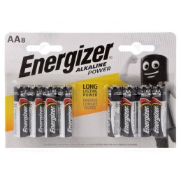 1 set x ENERGIZER - 7638900410686 - Battery: alkaline, 1.5V, AA, non-rechargeable, 8pcs, Base