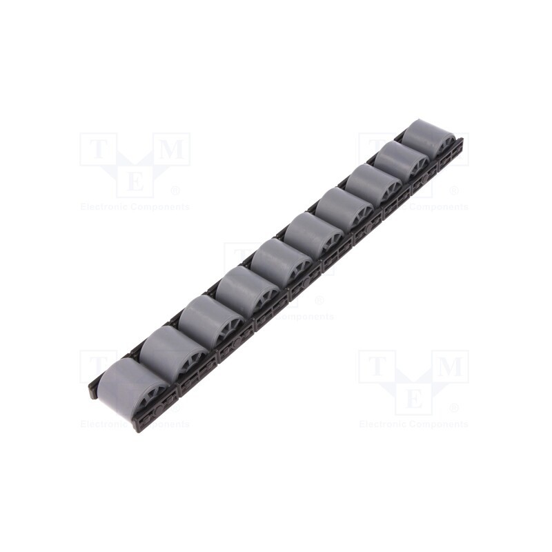 1 pcs x ELESA+GANTER - 429811 - Roller track, technopolymer POM, ELEROLL transport system
