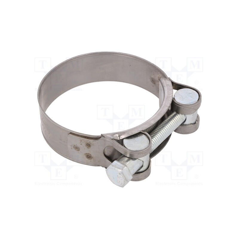 1 pcs x MPC INDUSTRIES - S2060 - T-bolt clamp, W: 22mm, Clamping: 60÷63mm, chrome steel AISI 430, S