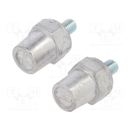 1 set x BPOWER - GA008 - Adapter, rechargeable battery 12V, Thread: M8