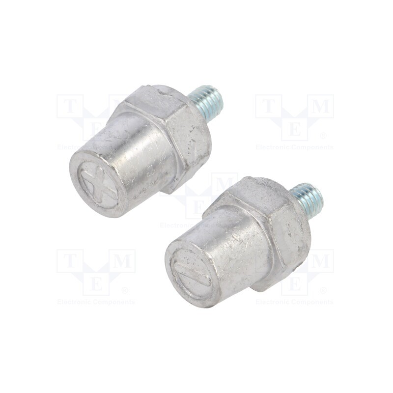 1 set x BPOWER - GA008 - Adapter, rechargeable battery 12V, Thread: M8