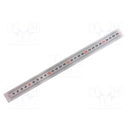 1 pcs x ELESA+GANTER - GN 711-KUS-1000-W-L - Ruler, figures horizontally arranged,self-adhesive, W: 11mm