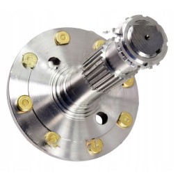 Wheel shaft with nut complete with studs for C 36