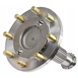 Wheel shaft with nut complete with studs for C 36