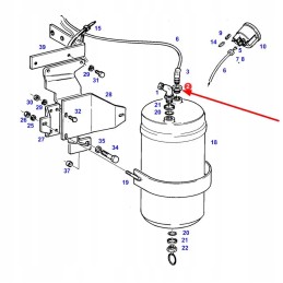X596332100000 compressor reduction m22 x 1 5