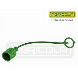 Flexible, non-cracking cap for the green euro plug