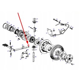 X548854466000 o-ring 18 x 2 5