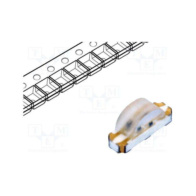 5 pcs x LITEON - LTST-S115KRKGKT - LED, SMD, 1204, red/green, 3.2x1x1.5mm, 130°, 2÷2.4/2÷2.4V, 20mA