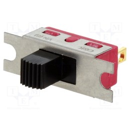 1 pcs x C&K - 1101M1S3ZBE2 - Switch: slide, Pos: 2, SPDT, 0.02A/20VAC, 0.02A/20VDC, ON-ON, 1000