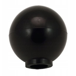 Knob thread M8 B 32, black