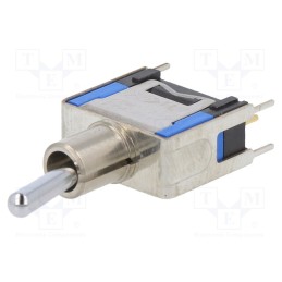 1 pcs x NKK SWITCHES - D22012B - Switch: toggle, Pos: 3, SPDT, ON-OFF-ON, 0.4A/48VAC, 0.4A/48VDC