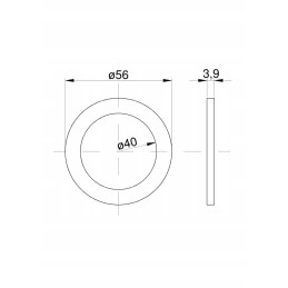 Gearbox support ring 86121026 c 385