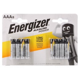 1 set x ENERGIZER - 7638900410662 - Battery: alkaline, 1.5V, AAA, non-rechargeable, 8pcs, Base