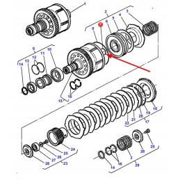 1442483x1 clutch o-ring