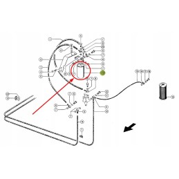 657288 1 Claas engine fuel filter