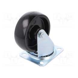 1 pcs x COLSON - JLFL 1001 1000 - Transport wheel, Ø: 100mm, W: 34mm, H: 128mm, torsional, 150kg, FL