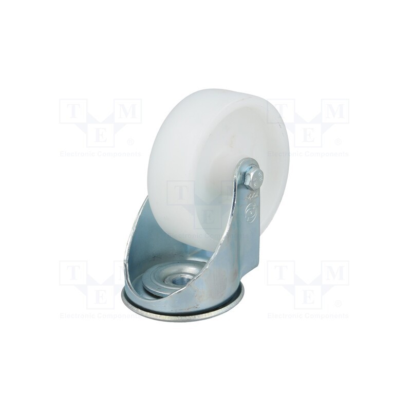 1 pcs x RADER - KJE-PPB 100S - Transport wheel, Ø: 100mm, W: 36mm, H: 128mm, torsional, 150kg, PPB
