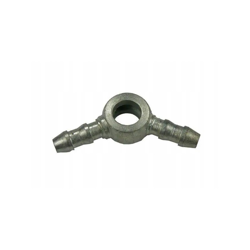 Double-sided 385 angle fuel line connector
