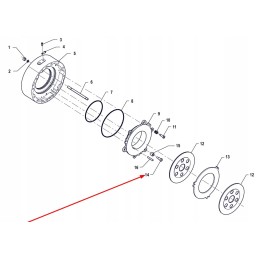 P5s43104109 Allen screw M10