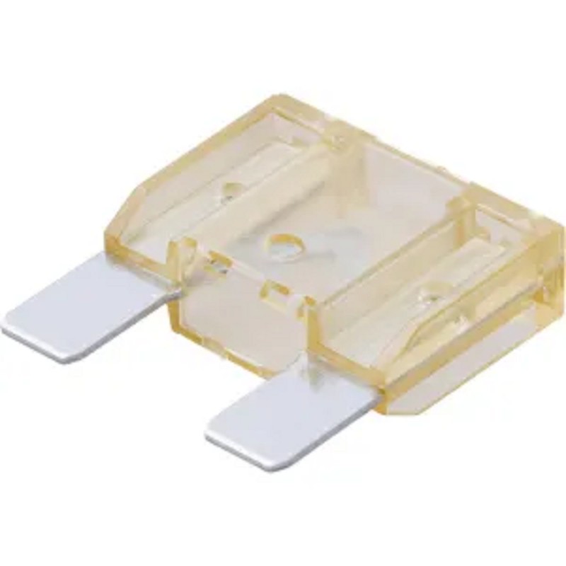 Blade fuse 80a, transparent, set of 10 pcs