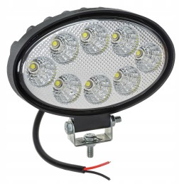 Halogen work lamp 8 led 12v 24v 24w 1800lm