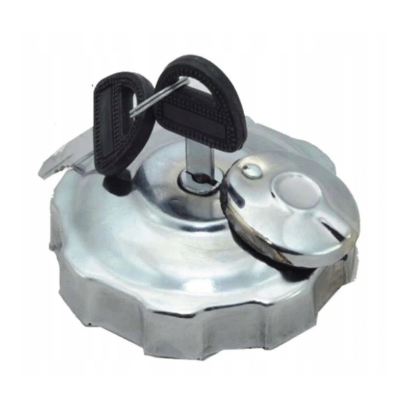 Fuel cap with key