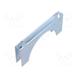 1 pcs x DROMET - ŁC10.89 (3') - Mounting coupler, steel, zinc, u-bolt, D-CB10..89.143