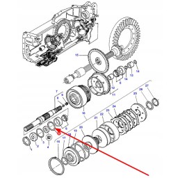 3386061m1 spacer 0 50 mm