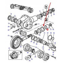 3428925m1 spacer 0 30mm