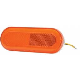 Rectangular LED marker lamp with turn signal