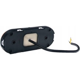 Rectangular LED marker lamp with turn signal