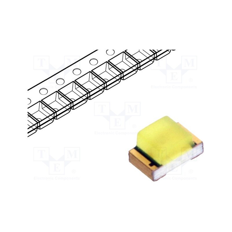 5 pcs x LITEON - LTW-170TK - LED, SMD, 0805, white cold, 112÷450mcd, 130°, 20mA, 2.8÷3.8V, 70mW