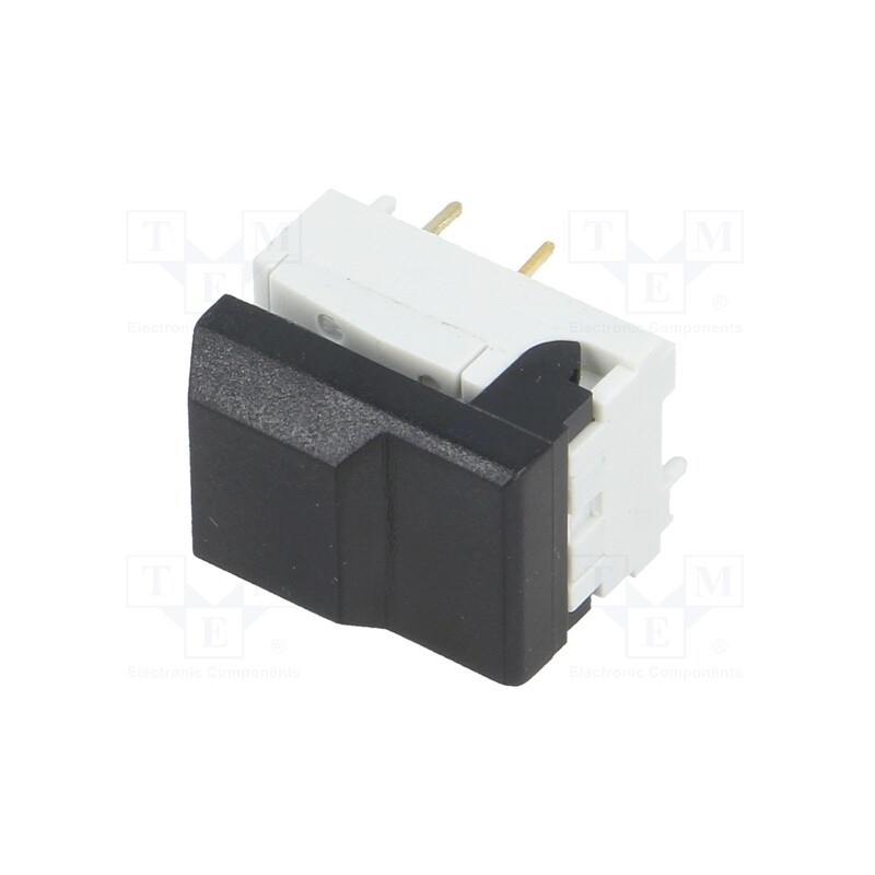 1 pcs x C&K - SER BK AU OA - Switch: keypad, Pos: 2, SPDT, 0.01A/24VDC, black, Leads: for PCB