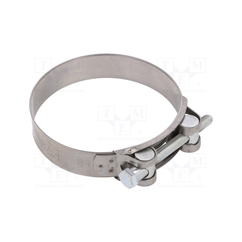 1 pcs x MPC INDUSTRIES - S2098 - T-bolt clamp, W: 24mm, Clamping: 98÷103mm, chrome steel AISI 430