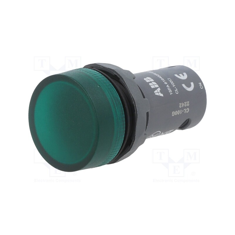 1 pcs x ABB - 1SFA619402R1002 - Control lamp, 22mm, green